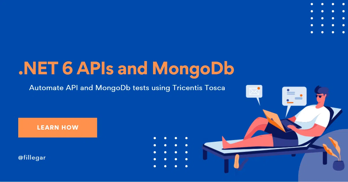 How to Automate .NET APIs and MongoDb using Tosca